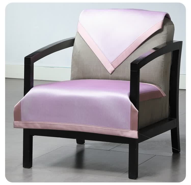 单人沙发冰丝垫冰丝椅垫坐垫夏季夏天透气款办公椅垫单人沙发坐垫靠背