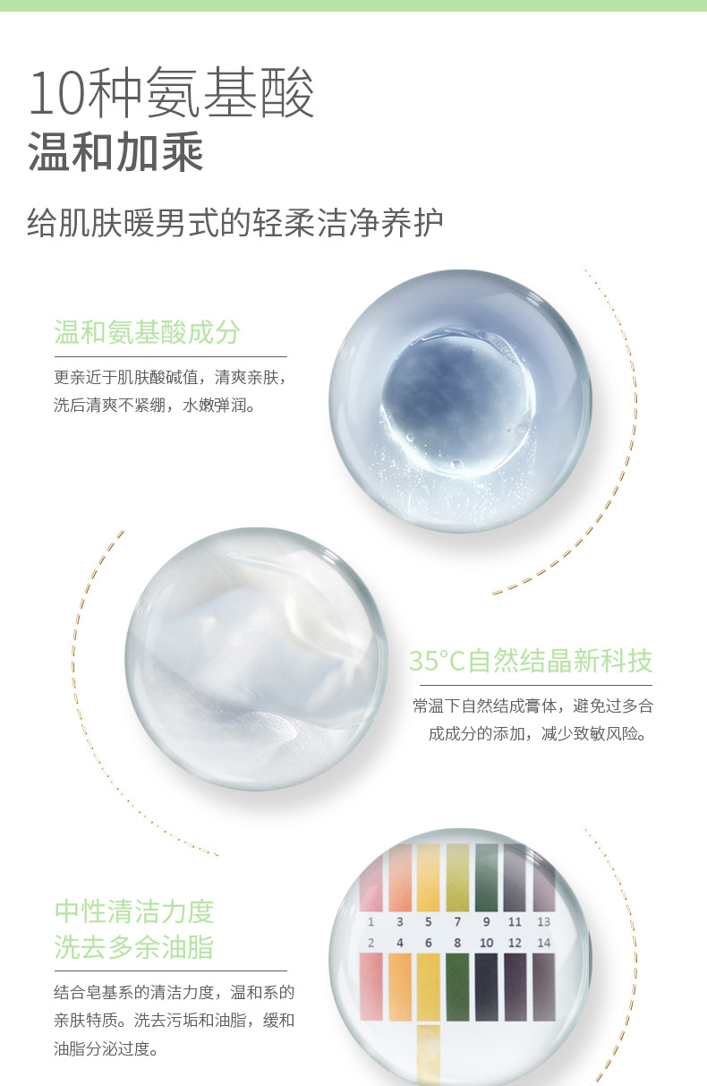 nicor山茶花氨基酸120ml温和洁面乳护肤品洗面奶山茶花批发翻盖款100