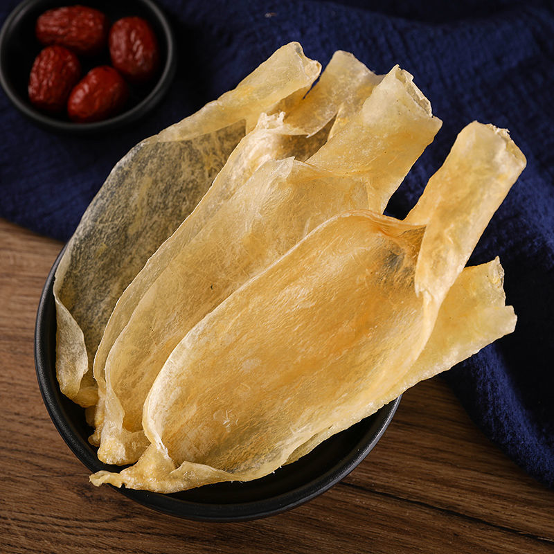 深海鱼胶血花胶干货煲汤鱼泡鱼肚鱼鳔胶送礼黄花胶孕妇营养品 深海鱼