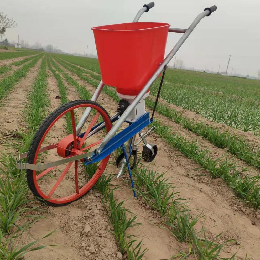 手推式多功能播种机花生玉米黄豆小麦药材追肥机农用小楼施肥神器