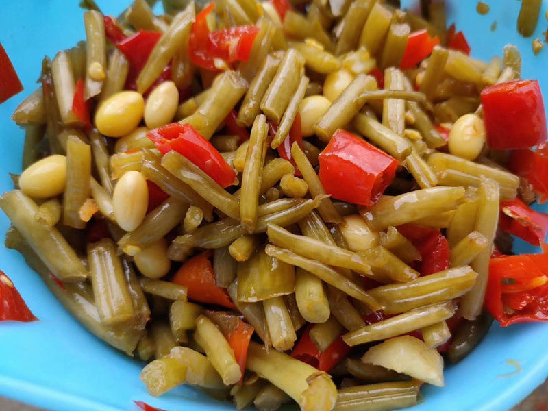 鲜闻果 湖北特产竹溪泡菜酸菜酸红薯杆杆子凉拌泡菜老坛酸水腌制下饭