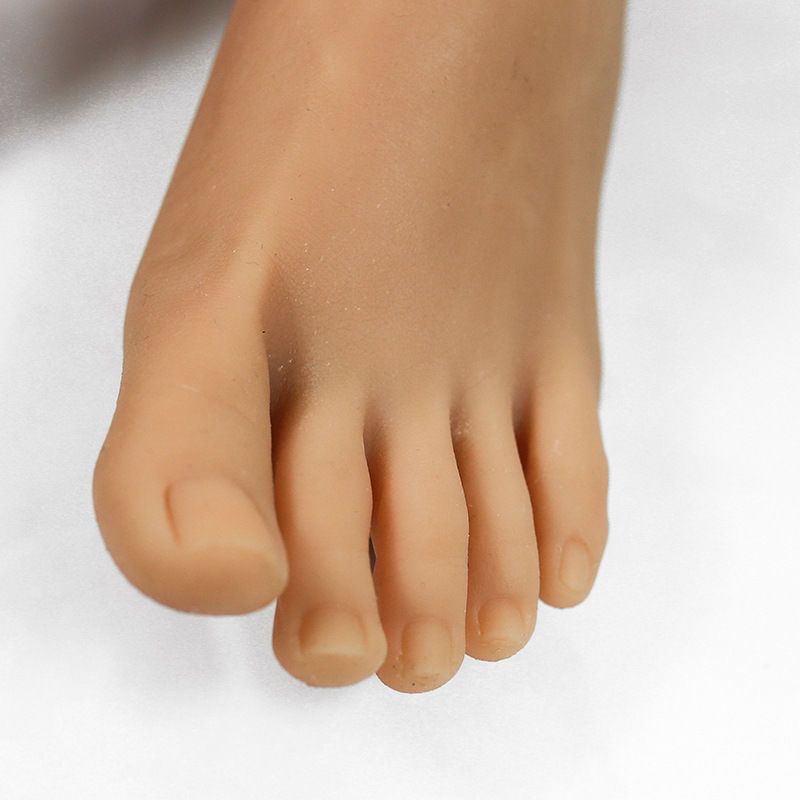 脚模恋lian足脚模带穴美脚足玉模型仿真足模脚模腿模拍摄展示道具足疗