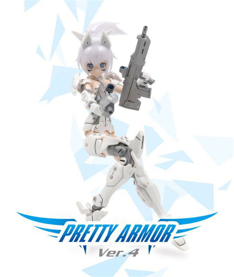 京选优品寿屋机娘高达拼装模型pa小姐姐白姬红姬么托车双子座机娘pa凖