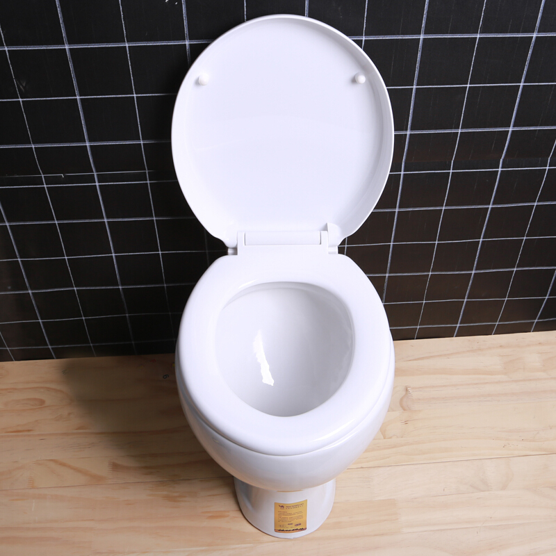 小户型老式分体落地式马桶家用直冲臭带存水弯坐便无水箱座便器分体