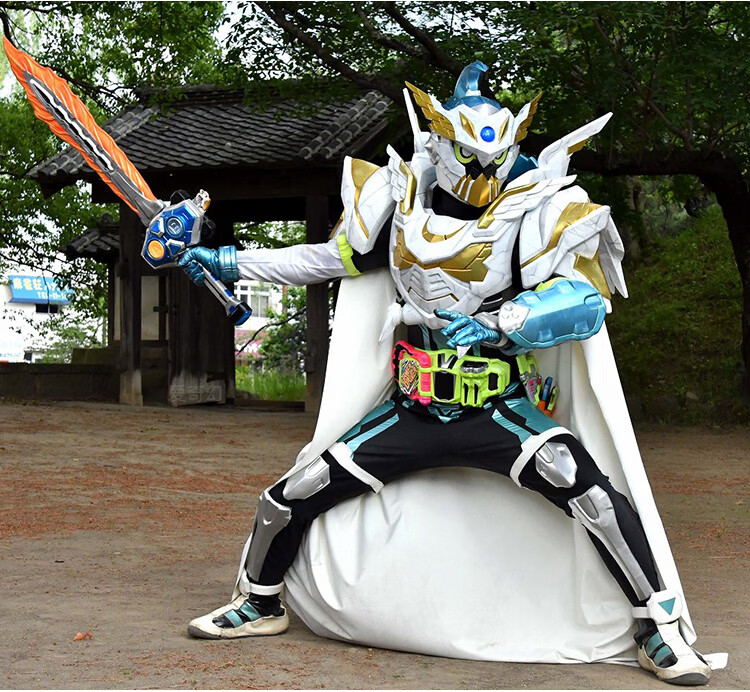 【官方旗舰】万代(bandai) 假面骑士头盔皮套同款艾克赛德假面的骑士