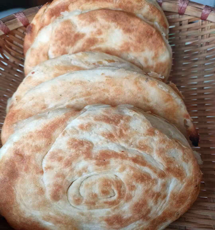 正宗山东特产莱芜烧饼香酥五香真空手工发面泰安范镇油酥火烧饼 5个