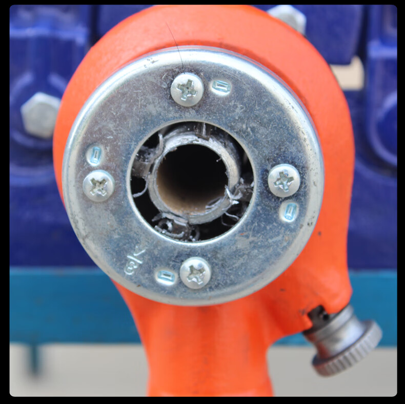 套丝机手动套丝机铁管塑料管割丝开牙机器板牙水暖套丝机工具 62型