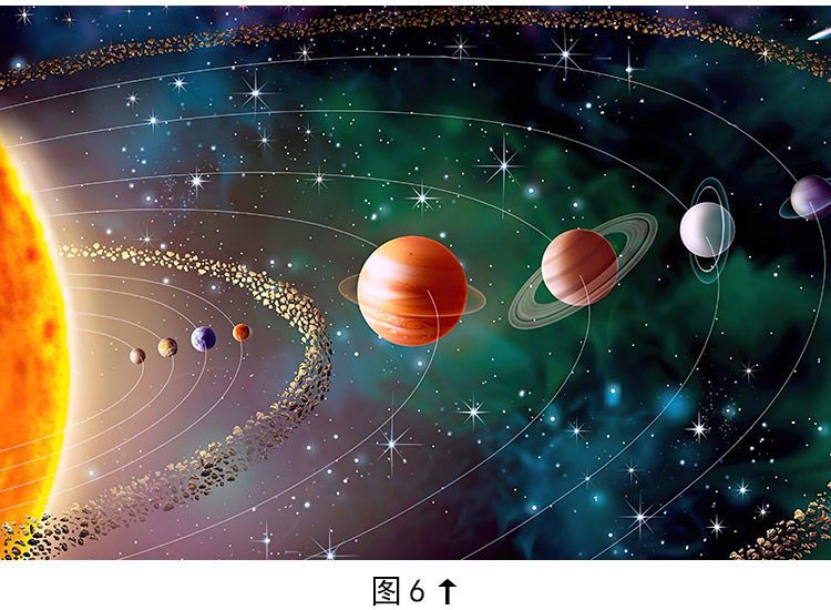 八大行星太阳系星球拼图300/500/1000片成年人解压玩具儿童星系星空块