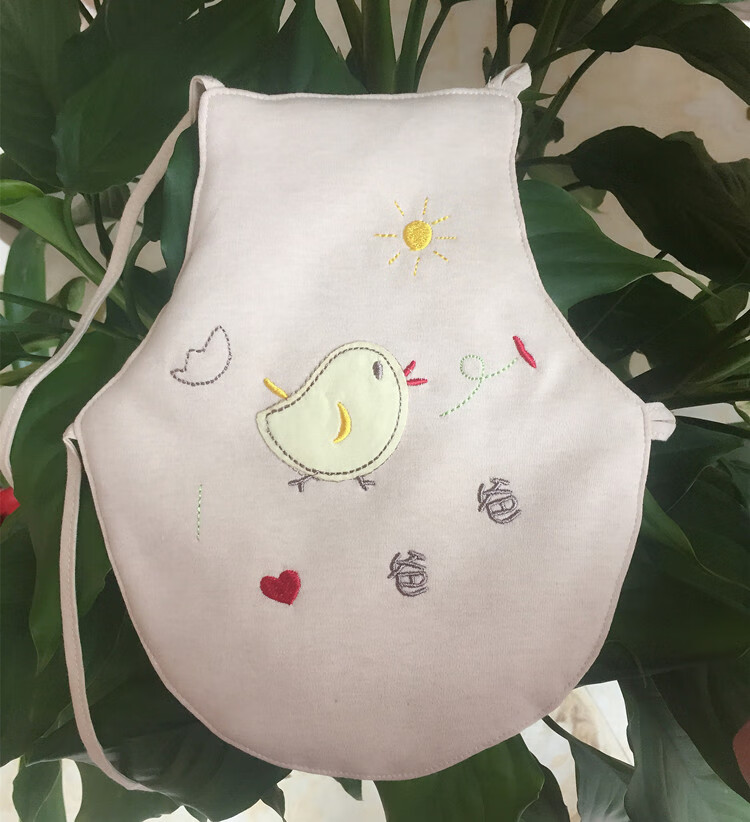 迪士尼(disney)婴儿肚兜彩棉宝宝纯棉新生儿童小孩兜兜护肚围春夏薄