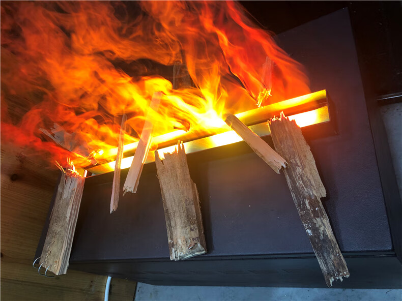 定制火焰壁炉灯定制3d雾化壁炉仿真火焰客厅装饰异形圆形假火焰嵌入式