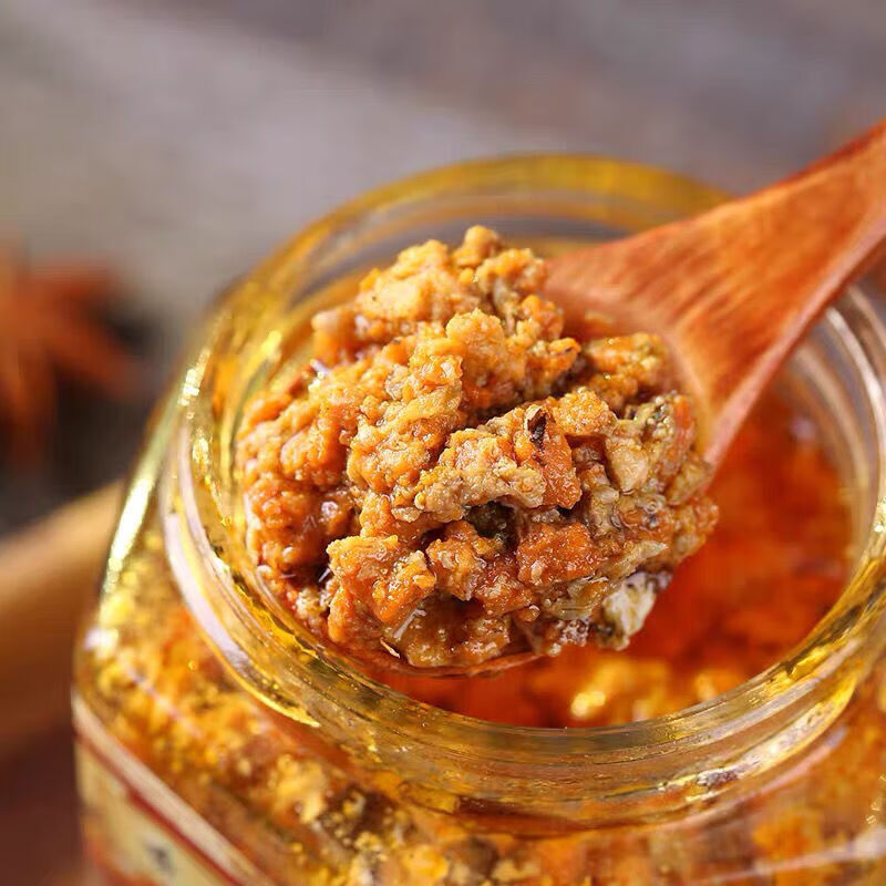 蟹黄酱秃黄油蟹黄蟹膏蟹粉蟹制品香辣蟹蟹黄酱1瓶装120g