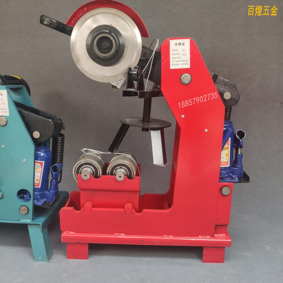 机消防镀锌钢管无缝钢管不锈钢无毛刺管道切割50219型号切管机加厚款