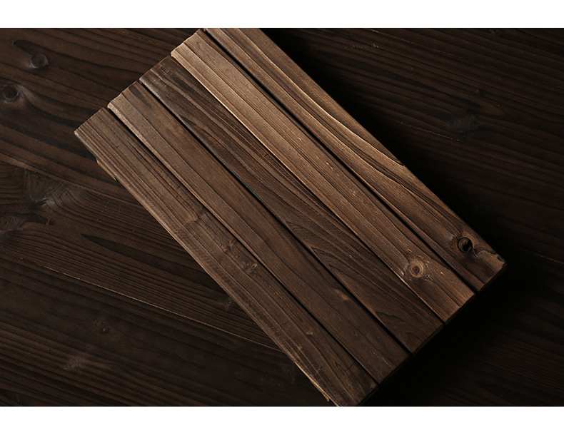 做旧木板托盘拍摄道具复古手工拍照老木板暗调美食菜品摄影小砧板掉漆