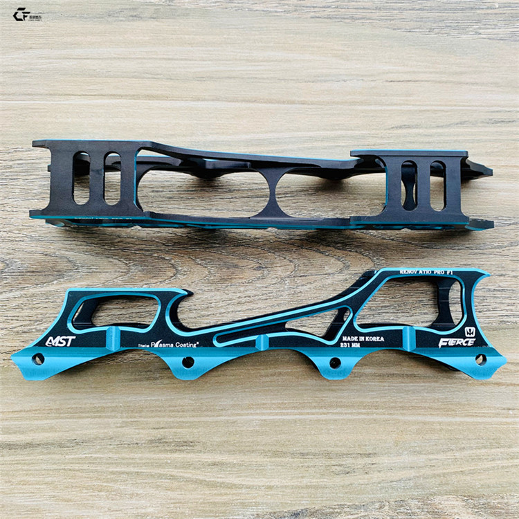 速滑刀架轮滑鞋刀架毒牙刀架平花架香蕉架毒龙平架龙牙刹车刀架溜冰鞋