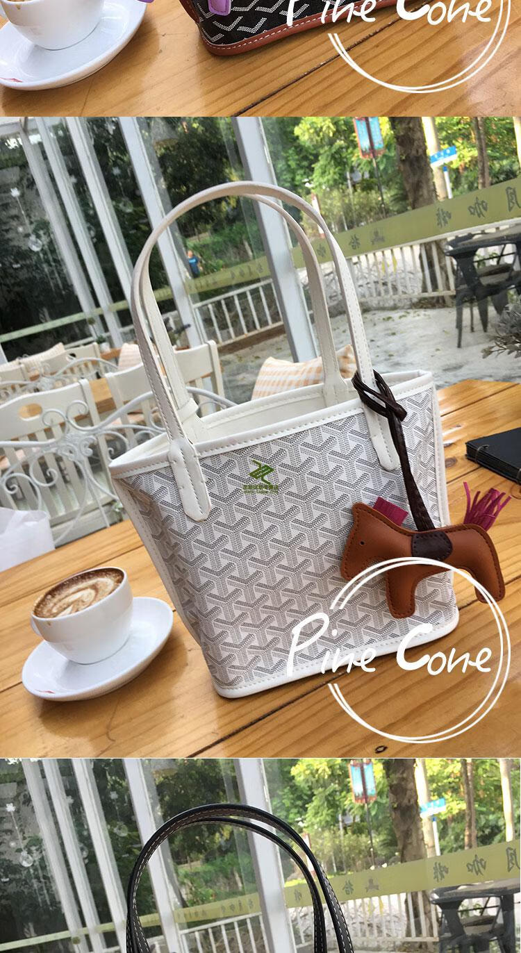 韩国emo狗牙包 小号感菜蓝子大容量2022新款单肩包腋下托特包 小号