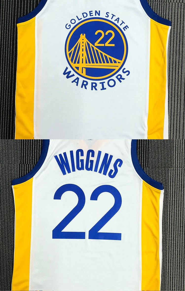 滕讯体育nba旗舰 勇士队22号维金斯球衣球裤套装城市版23格林3普尔9伊