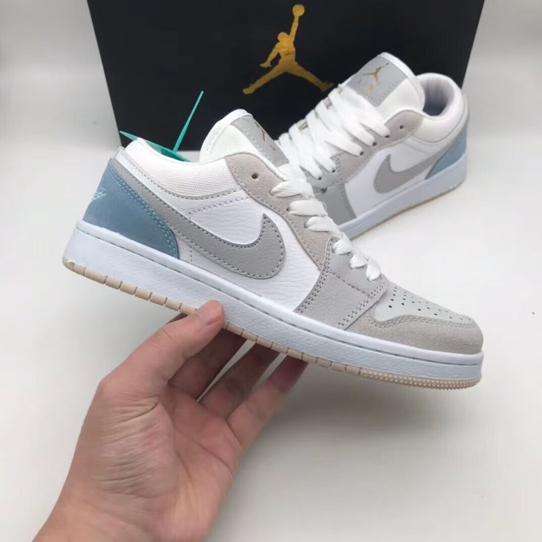 官方耐k新款aj1小闪电2022巴黎乔1低帮篮球鞋防滑耐磨运动鞋气垫板鞋