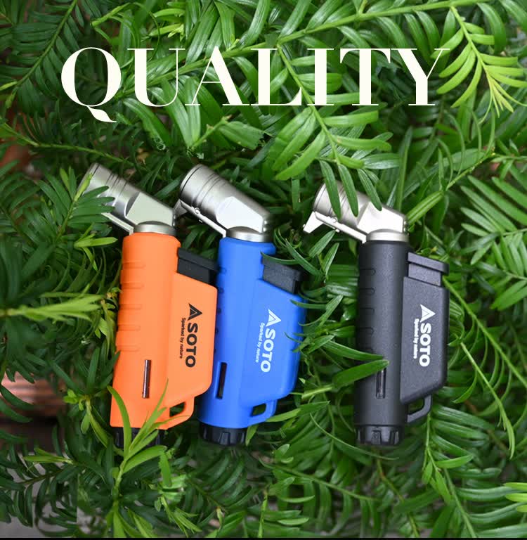 soto打火机soto防风点火器打火机户外bc露营打火器点火机喷枪st485486