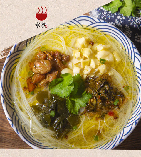 四川特产小吃绵阳米粉 老开元牛肉肥肠笋子米线袋装酸辣粉速食 牛肉