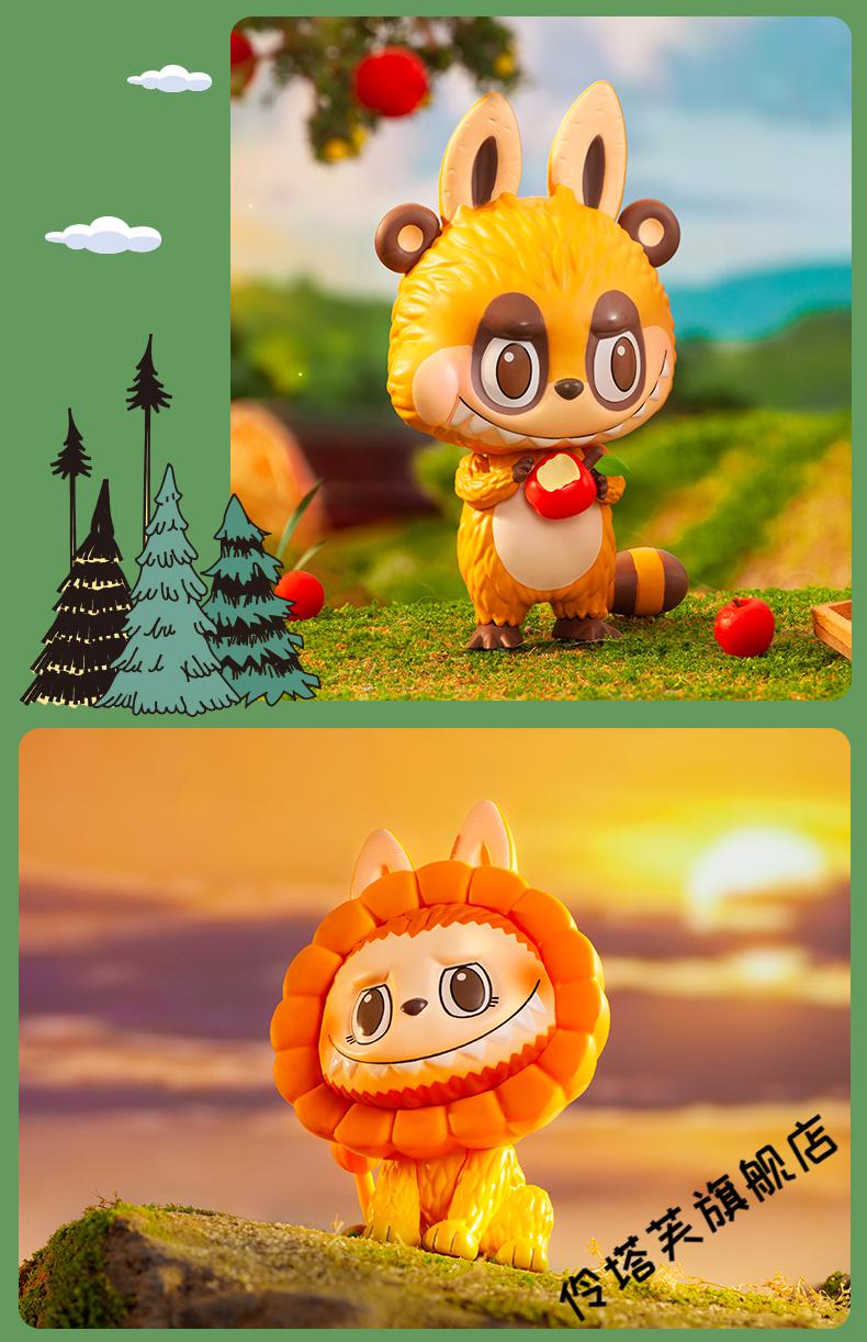 盲盒限量版the monsters拉布布labubu精灵动物系列迪士尼概不退货