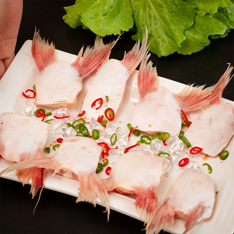 【巴沙鱼鳍】新鲜冷冻鮰鱼 刺翅 鮰鱼 鳍 回鱼下巴巴沙家庭装 1斤试吃