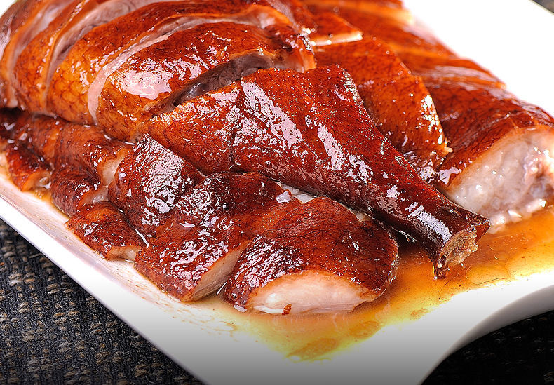 广东烧鹅整只 广州广式港式脆皮 深井烧鹅烤鹅肉马岗鹅烧制 烧鹅两只