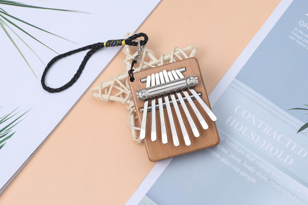 【多款式】8音迷你拇指琴手指琴水晶卡林巴 纸质版8音简谱(45首)