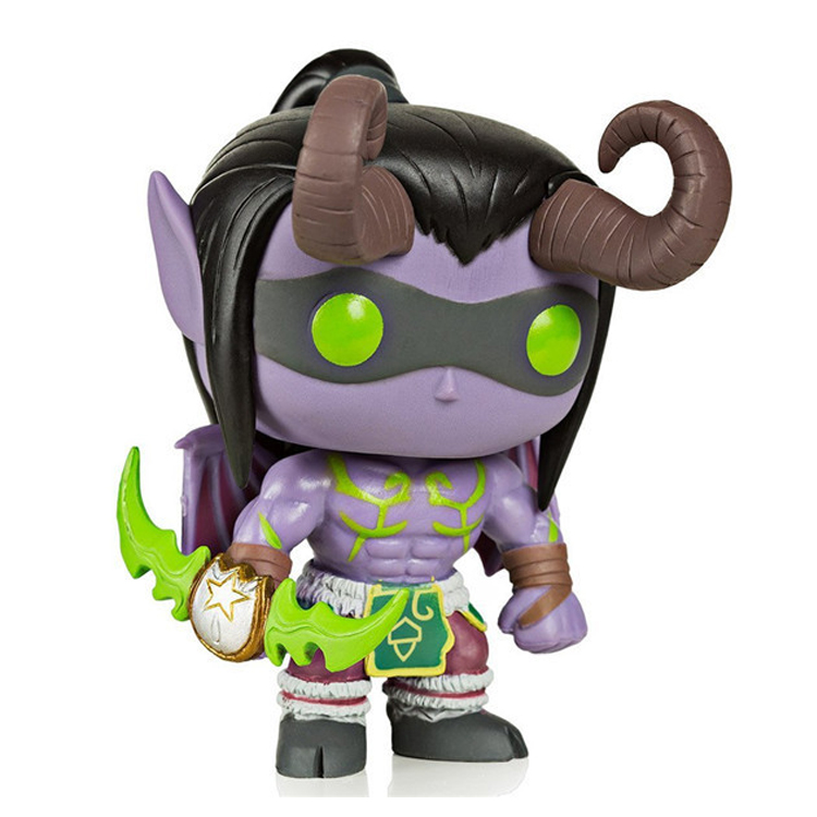 魔兽世界德鲁伊手办动漫魔兽世界dc7代巫妖王阿尔萨斯死亡骑士模型