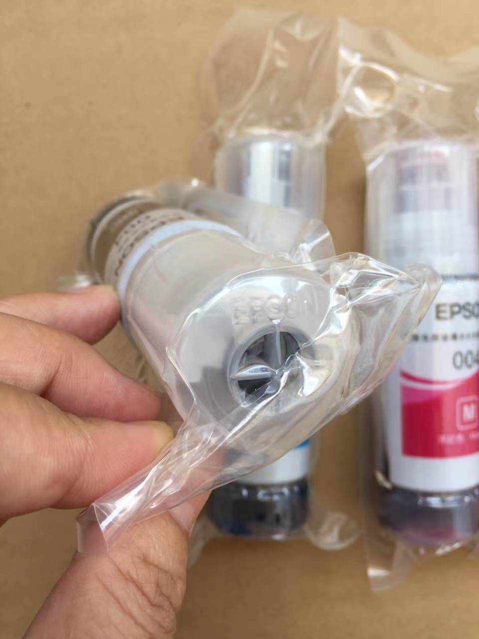 爱普生epson004墨水l3118l3158l3108l3115l3116青色c