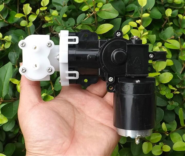 适用拆机 微型高压水泵 自吸 活塞 隔膜泵 小型压力泵 直流12v水泵