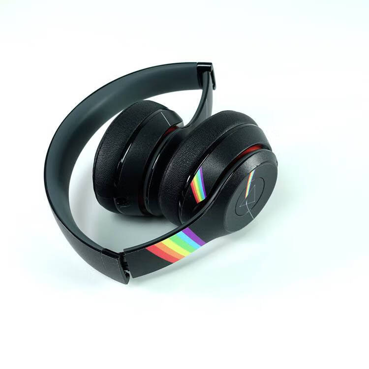 鑫隆山头戴式蓝牙耳机贴纸 适用于beats solo3魔音solo2头戴式蓝牙耳