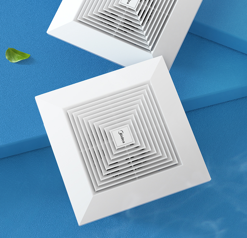 2022新款美的midea排气扇卫生间浴室集成吊顶换气扇强厨房劲换气排