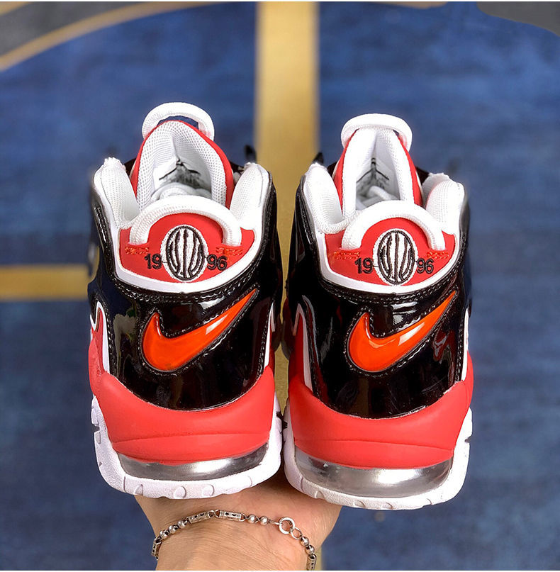 nike耐克aj 皮蓬大air篮球鞋男生实战球鞋女生气垫运动鞋黑白复古