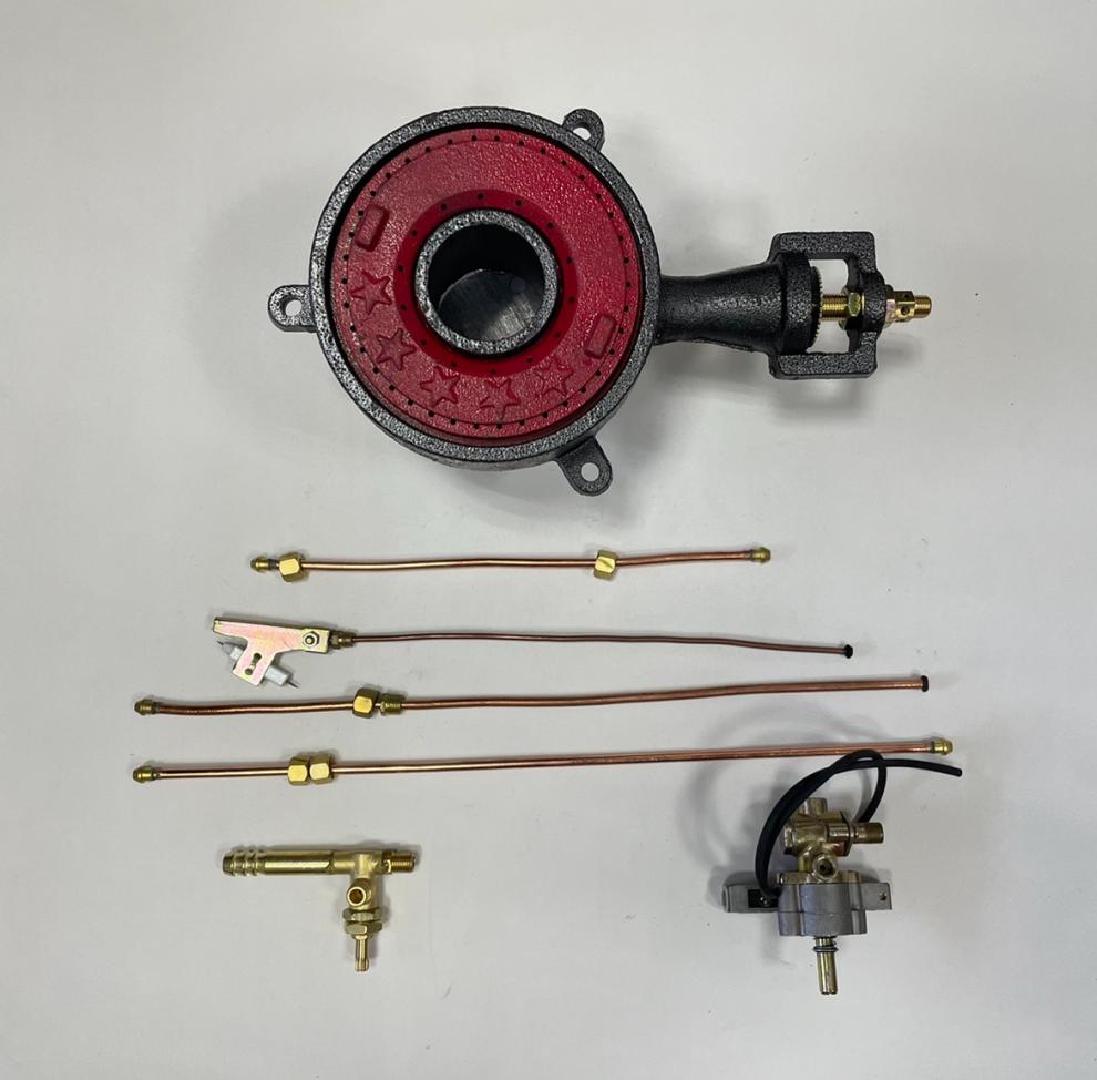 商用猛火灶配件文武灶心中压猛火炉维修改装商用液化气节能炉芯 2号灶