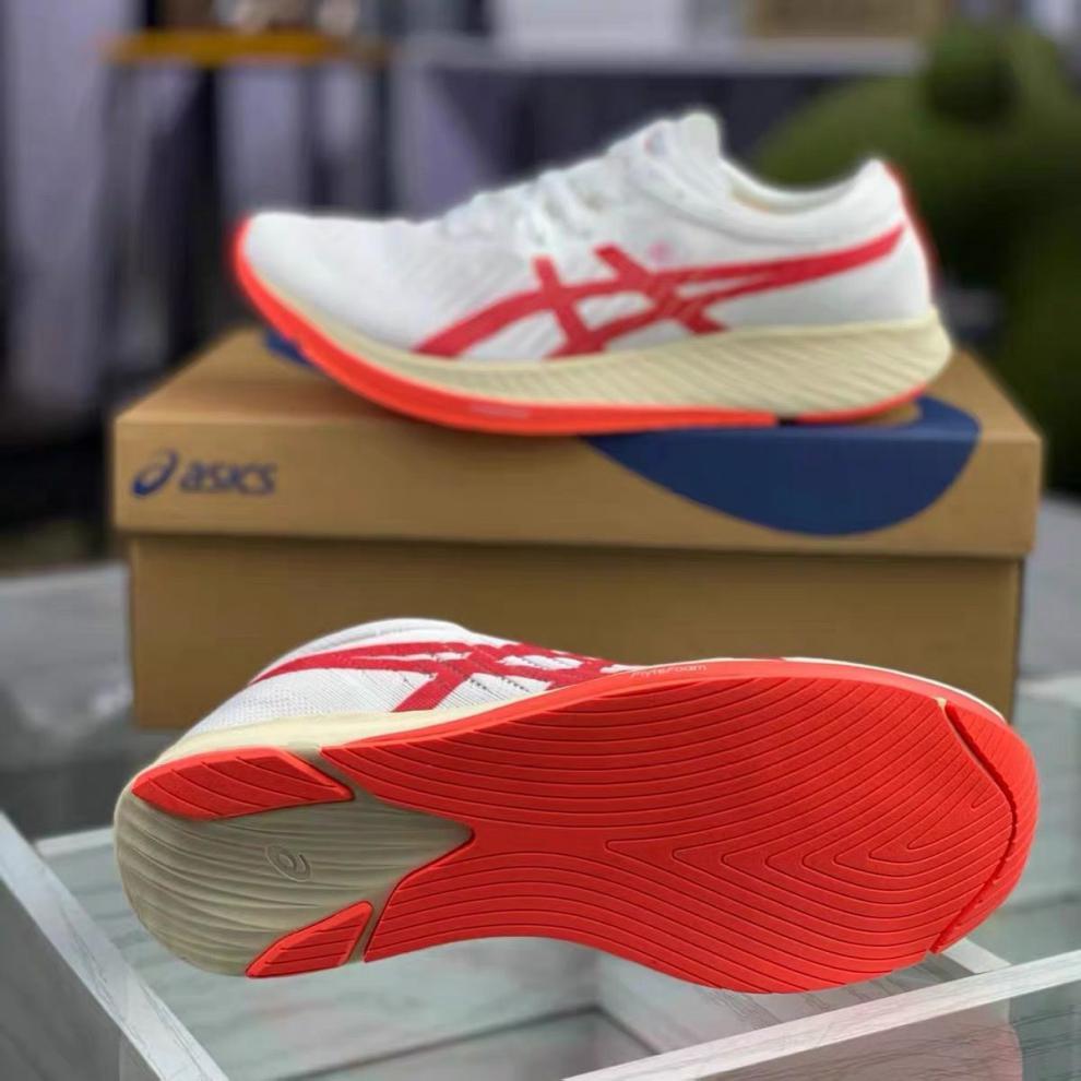 【商场同款】亚瑟士asic亚瑟shi男超轻防滑跑鞋magic-speed透气耐磨