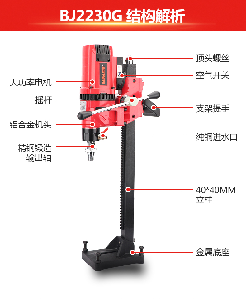 台钻图片结构原理图片