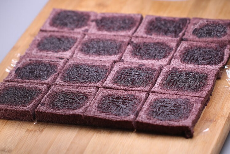 黑米豆沙糕 黑米豆沙糕 加糖/不加糖米糕发糕蒸大糕早餐点心传统手工