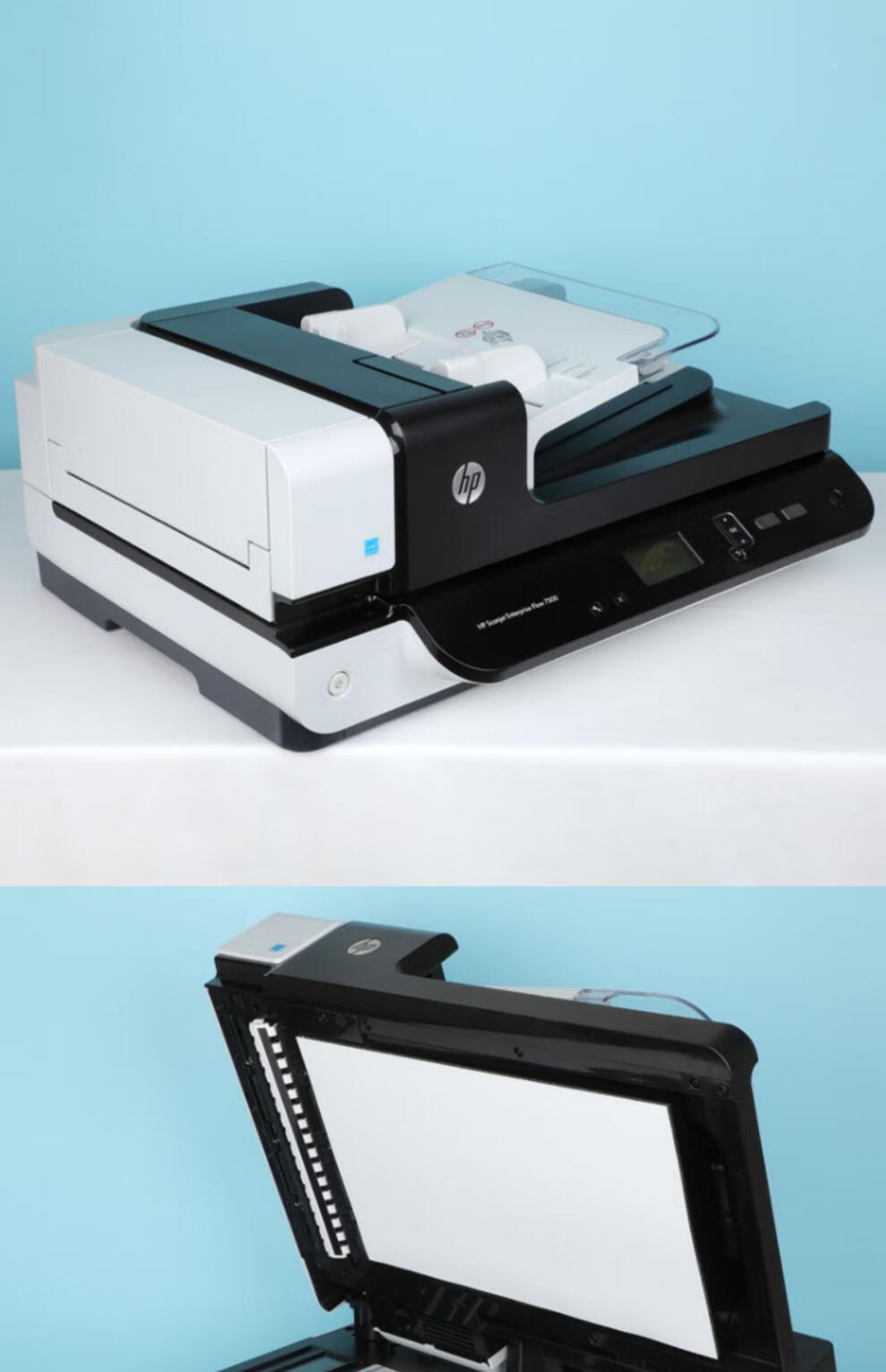 惠普hphp惠普7500扫描仪a4彩色高速自动双面文档图像馈纸式平板扫描机