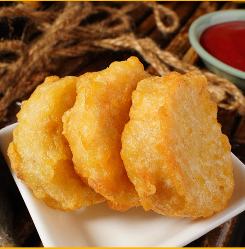 鲜顿上校鸡块油炸半成品新鲜冷冻鸡胸肉类鸡排鸡米花炸货自炸批发2斤