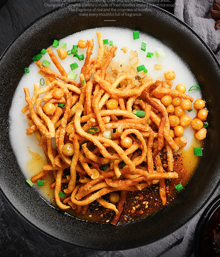 迎中秋 四川重庆咸油茶先生粉配料馓子特产小吃 重庆油茶3袋装【图片