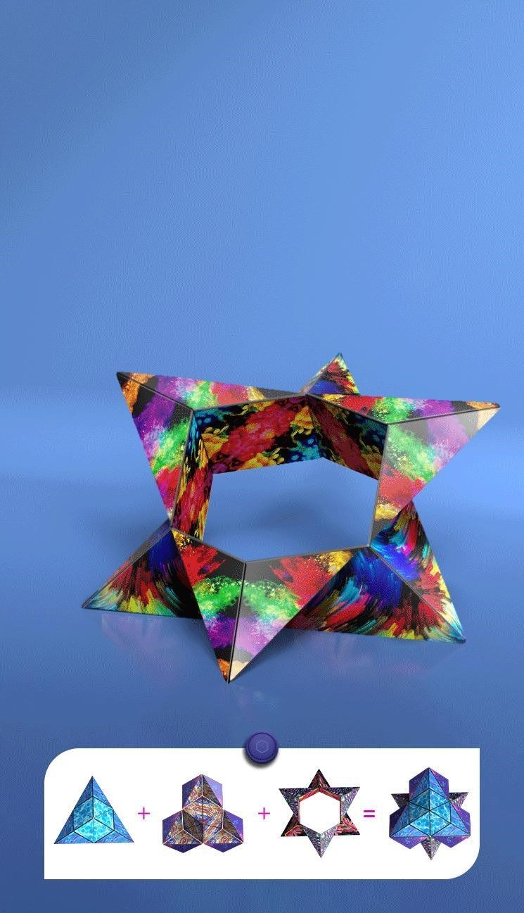 京选优品 一万阶魔方一万阶魔方一万阶魔方新型魔方安可托3d立体几何