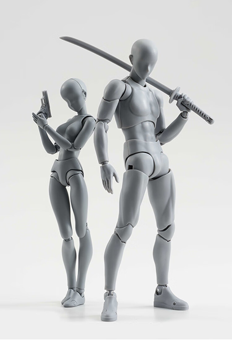 pofi无限人偶 素体人体模型关节可动男女人偶系列美术素描绘画写生