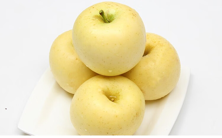 山东黄金奶油富士黄苹果当季现摘富士苹果新鲜水果脆甜整箱时令送礼品