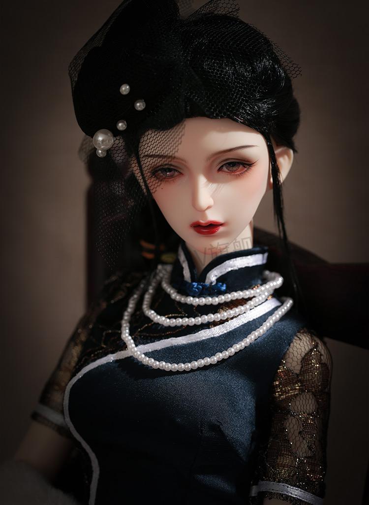 人形娃娃仿真 bjd3分娃娃 毕月乌 古风御女sd关节玩偶3分娃古装民国风
