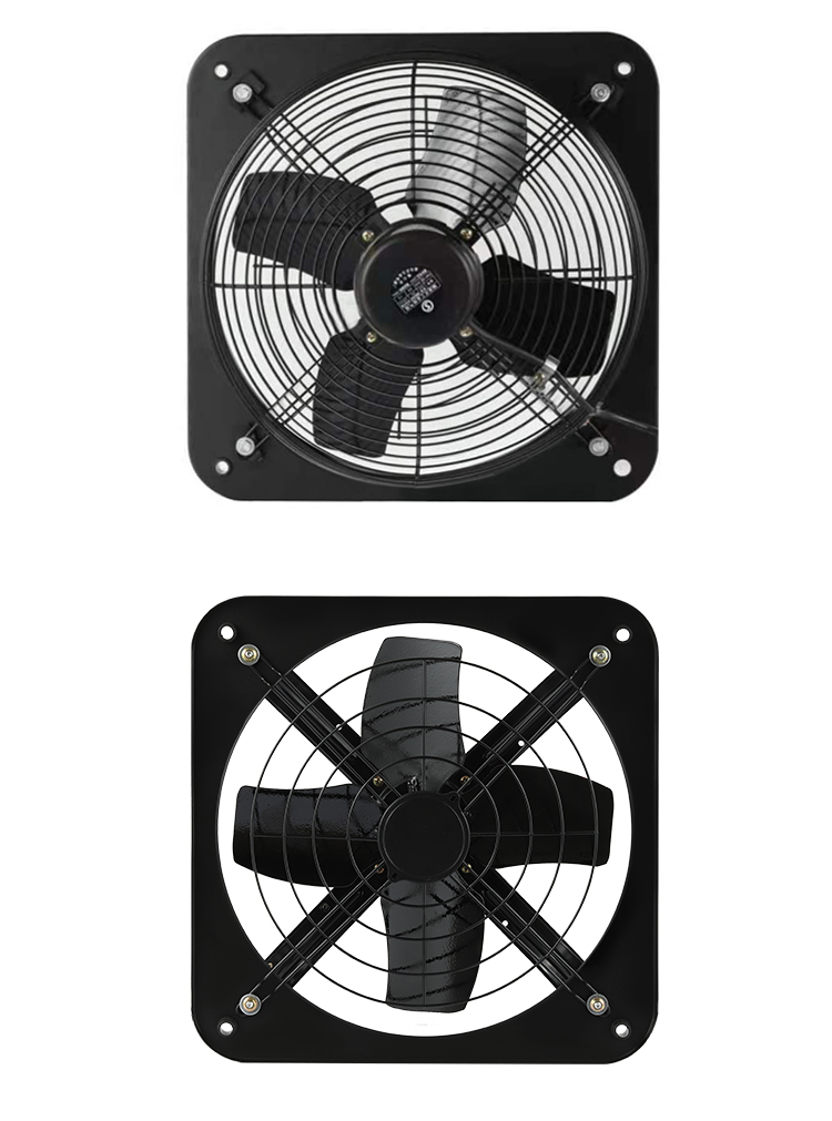 狮强牌厨房油烟排气扇抽风机强力家用抽油烟机小型商用换气扇窗户简易