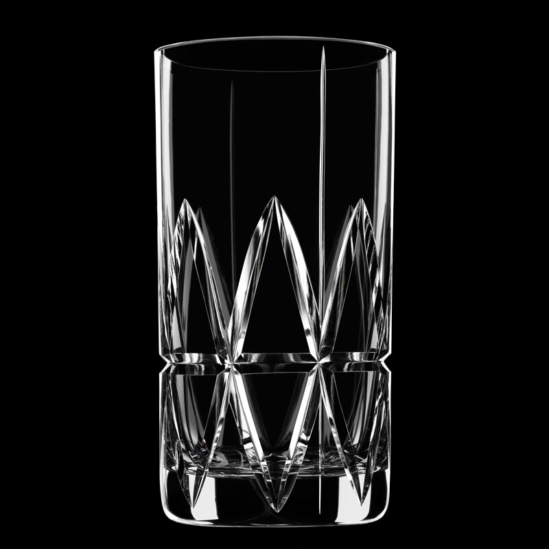 瑞典进口orrefors peak水晶玻璃威士忌酒杯高球杯高身水杯4支套装