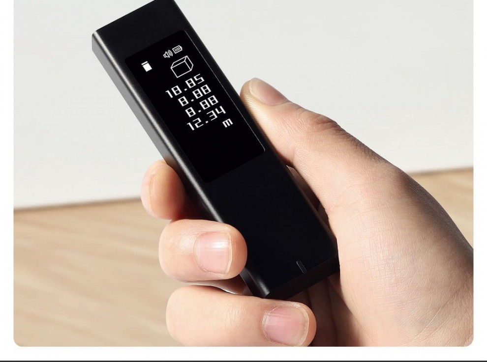 小米(mi)米家通用杜克ls5激光测距仪高精度触屏款手持测量尺尺距离家