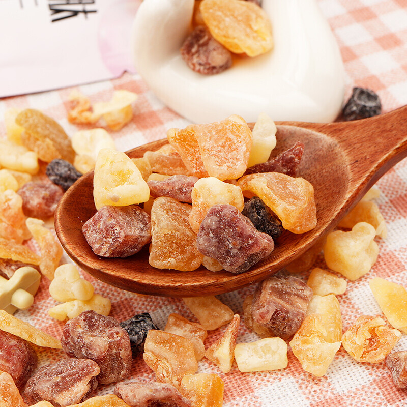 胶原蛋白肽混合果干500g蜜饯果脯水果干胶原蛋白肽混合果干混合果干