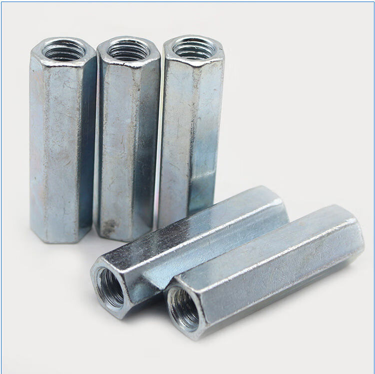 螺丝螺母镀锌加长螺母丝杆螺母连接螺帽加厚圆圈螺母m825长度对边