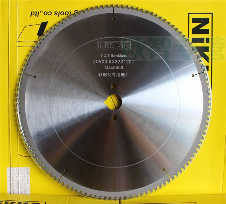 定做彩钢夹芯板锯片 彩钢锯片 工业级岩棉夹芯板复合板用 450x120tx32